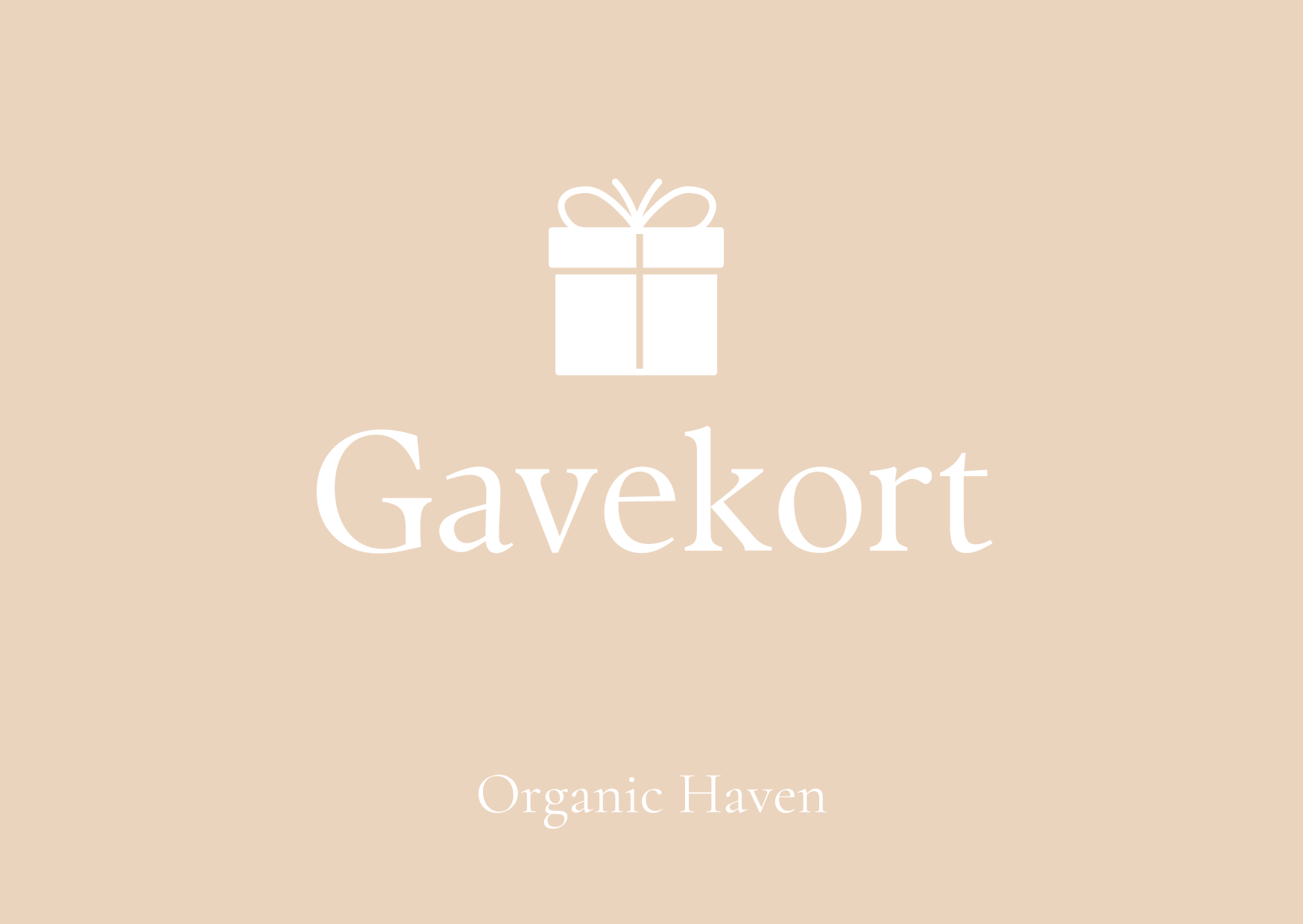 Organic Haven Gavekort