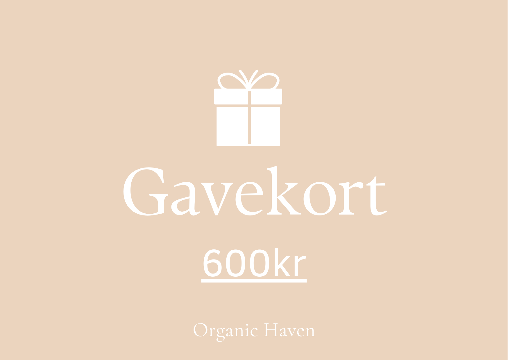 Organic Haven Gavekort